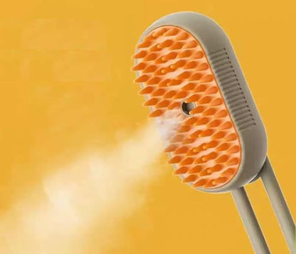 Dampfbürste für Tierhaare