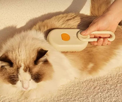 Dampfbürste für Tierhaare