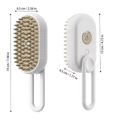 Dampfbürste für Tierhaare