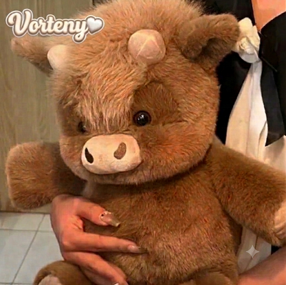VORTENYO Highland Cow Plushie