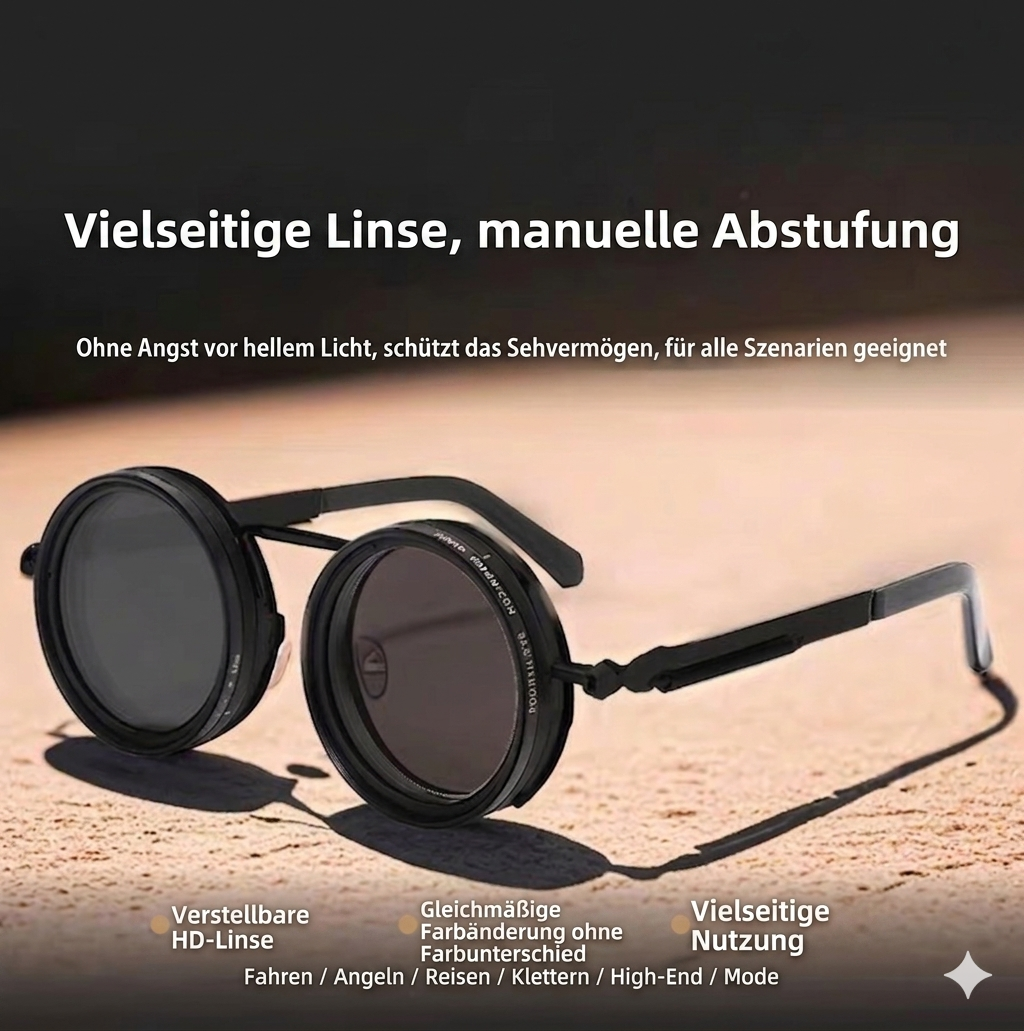 Verstellbare polarisierte Sonnenbrille